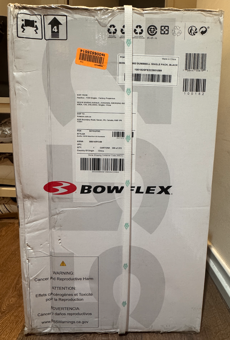 Bowflex SelectTech 552 Adjustable Dumbbells - photo 4