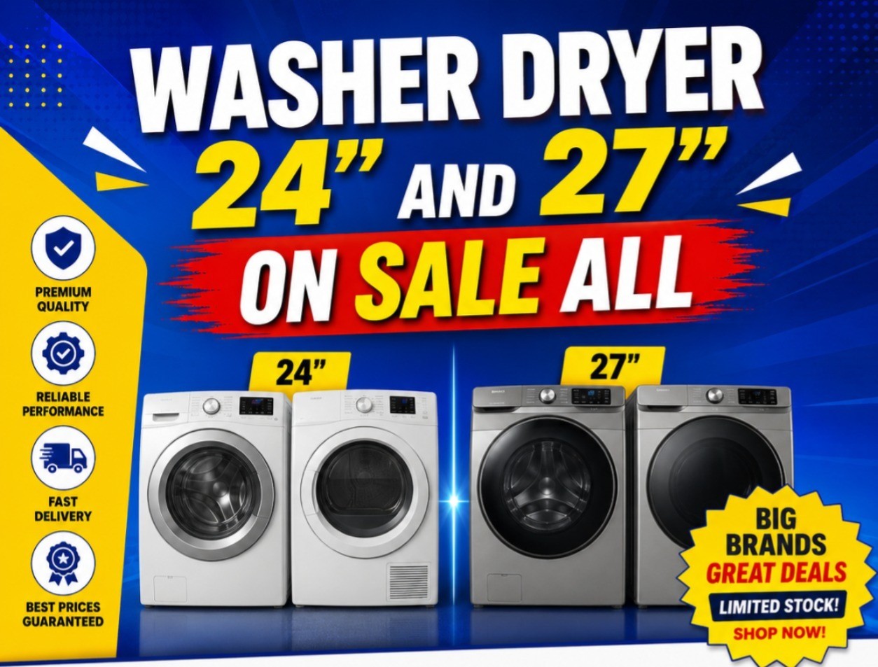 Washer Dryers - 24" and 27"