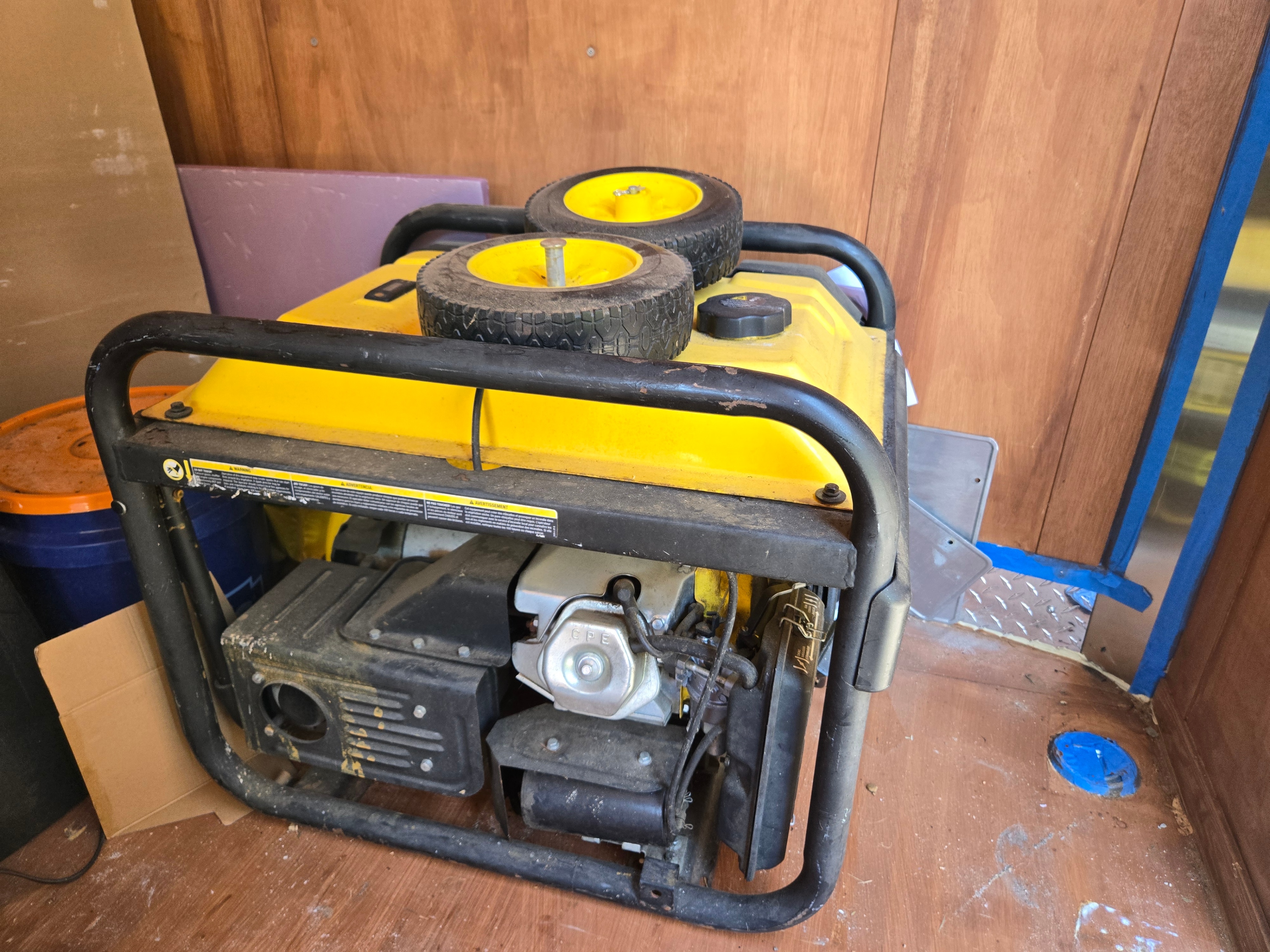 Champion Dual Fuel 7000W Portable Generator - $650 - photo 2