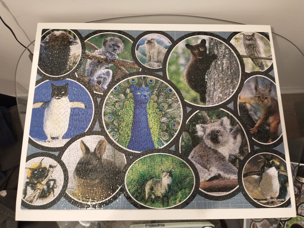 Whimsical Cat Puzzle - Animals Theme - photo 3