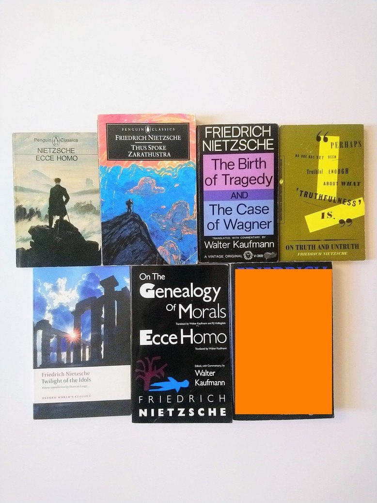 Friedrich Nietzsche books!