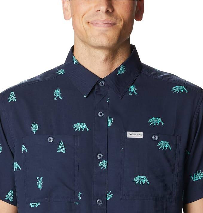 Men's Columbia Utilizer OmniShade Shirts-SIZE LG - photo 3