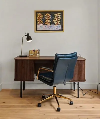 BRAND NEW Dark Blue Office Chair - photo 2