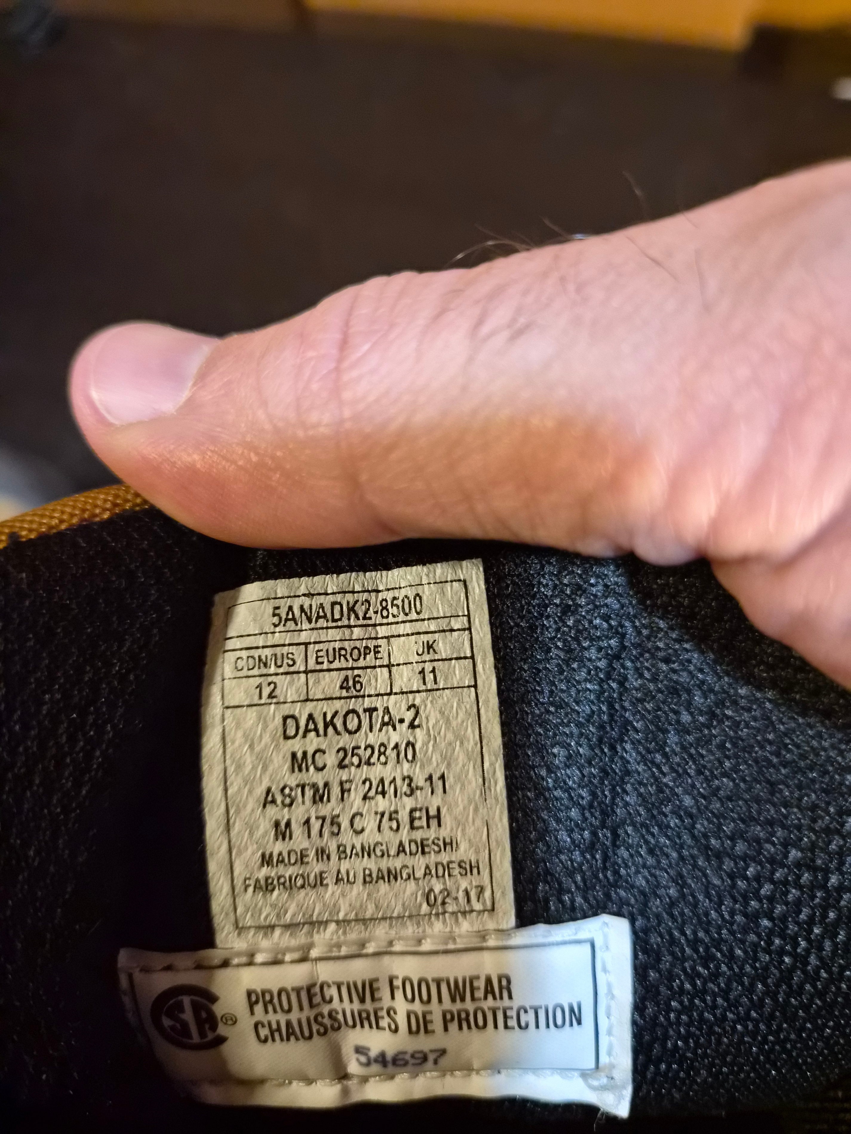 Size 12 Aggressor Work Boots - photo 5