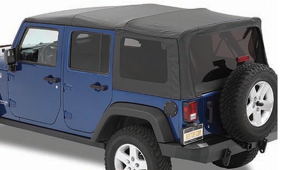 Bestop Soft Top for Jeep Wrangler Unlimited 2012-2018 - photo 2
