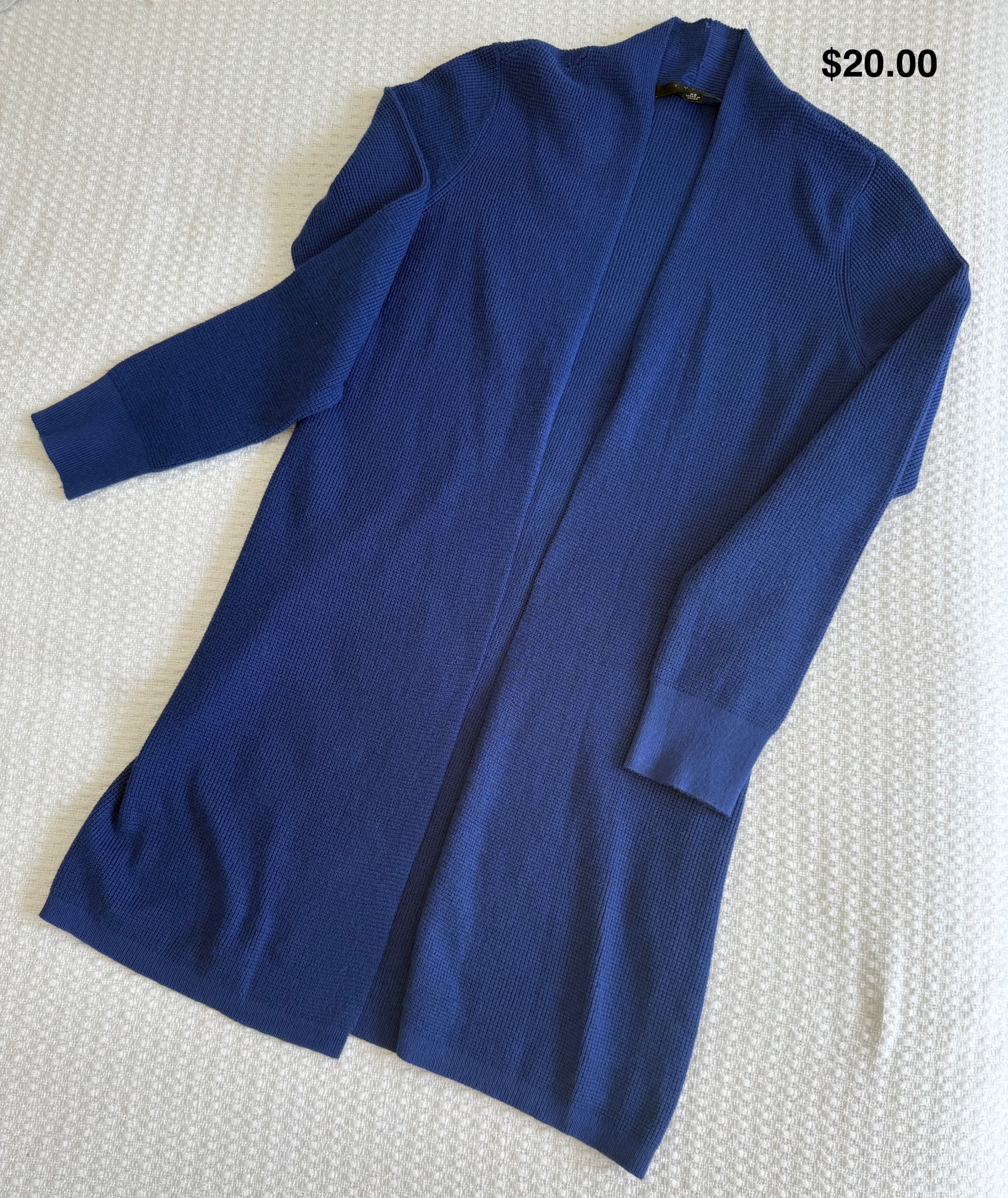 Blue Cardigan - photo 2