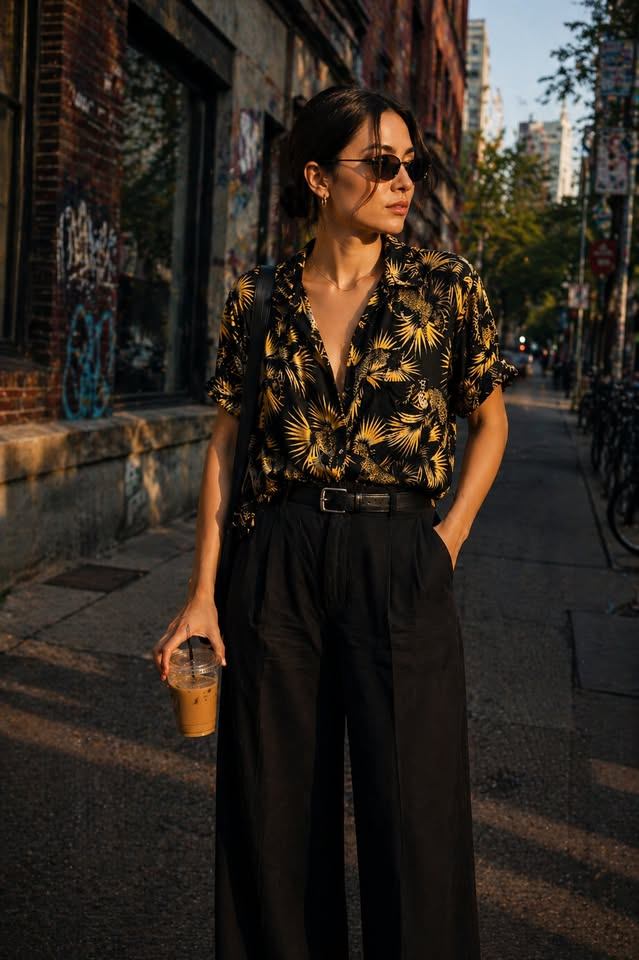 Button Up Leopard Shirt - photo 2