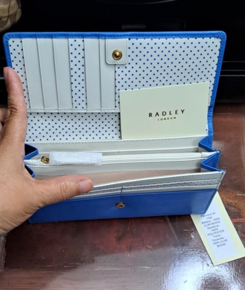 Brand New Radley London Genuine Leather Matinee Flapover Wallet