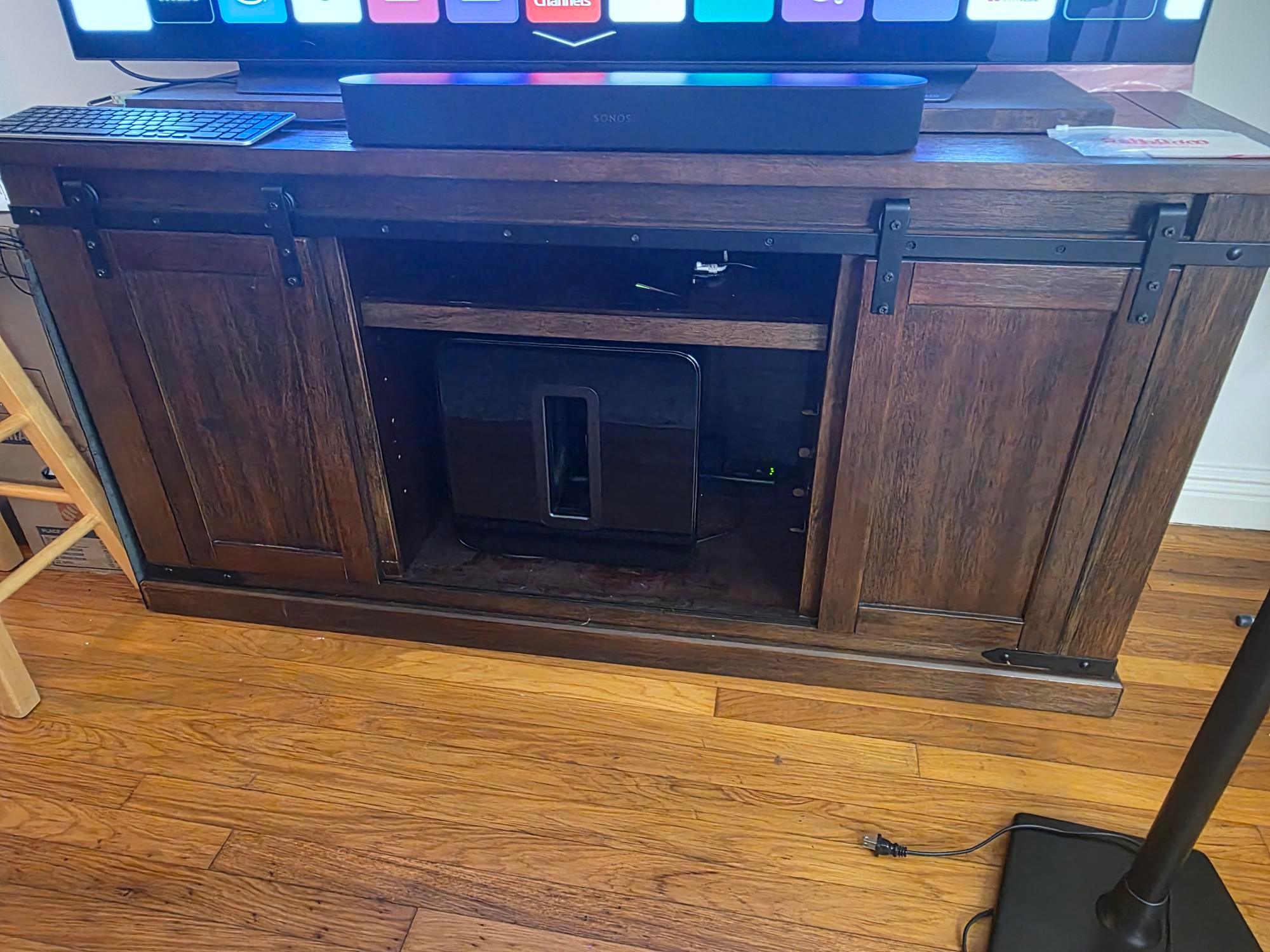 Farmhouse TV Stand & Coffee Table (set) - photo 4