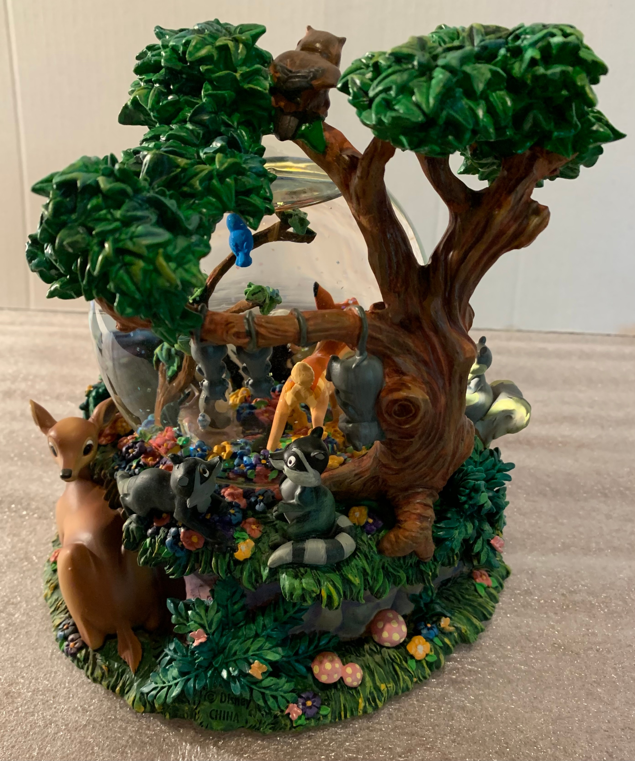 Disney Bambi Motion Snow Globe - photo 4