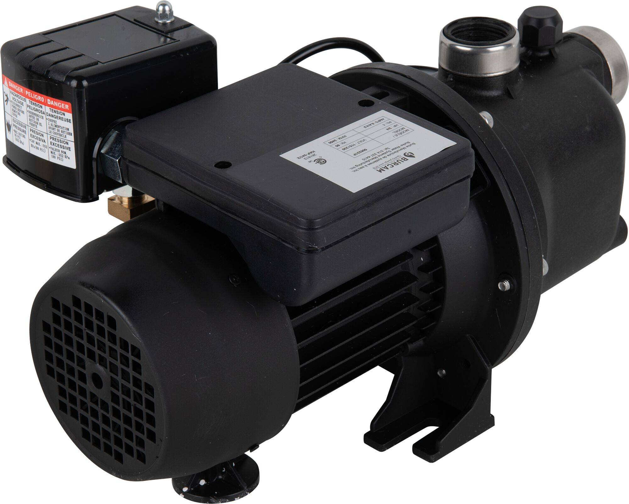 3/4 HP Shallow-Well Jet Pump - photo 3