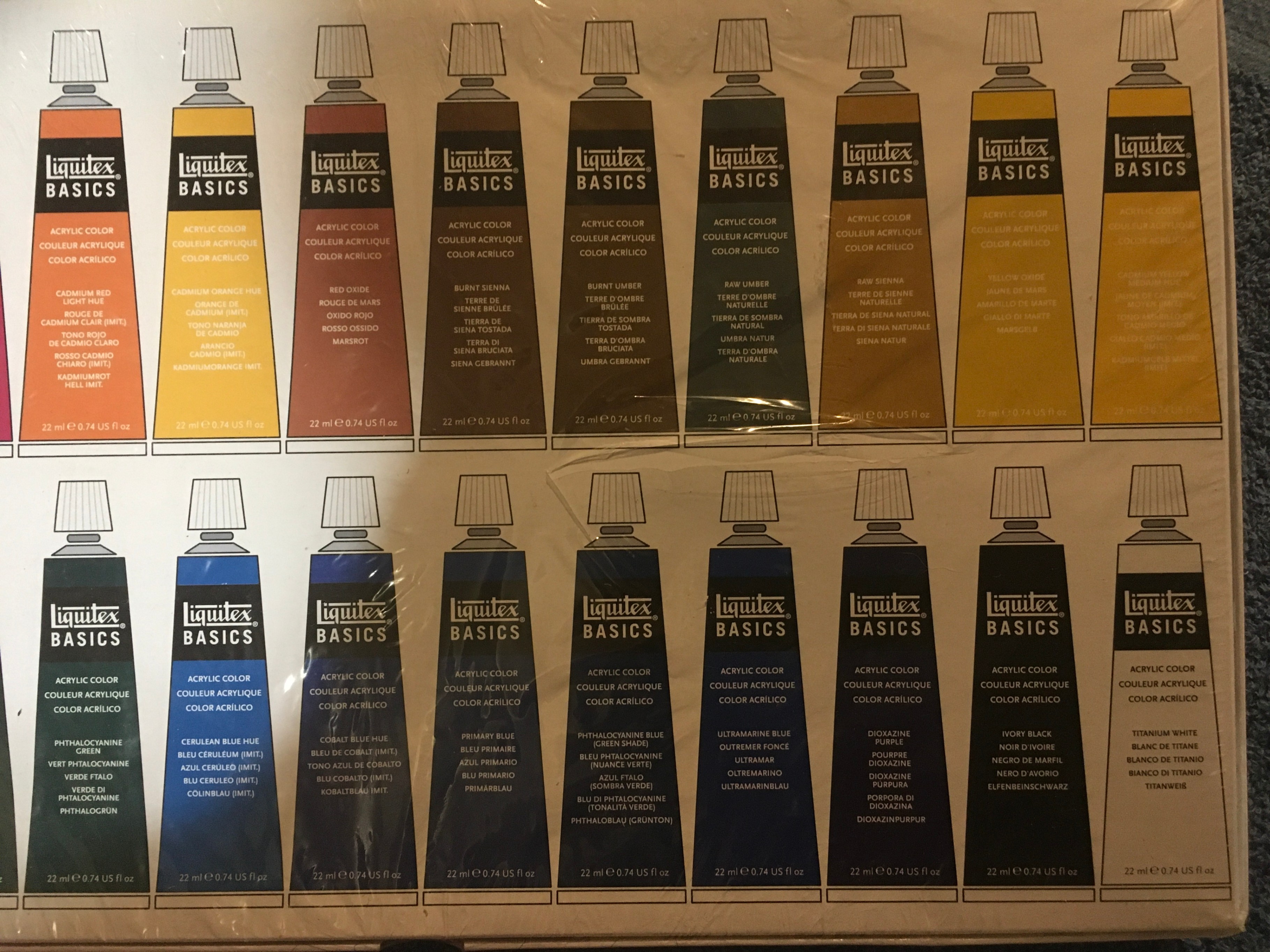 Liquitex Basics Acrylic Paint Set - photo 5