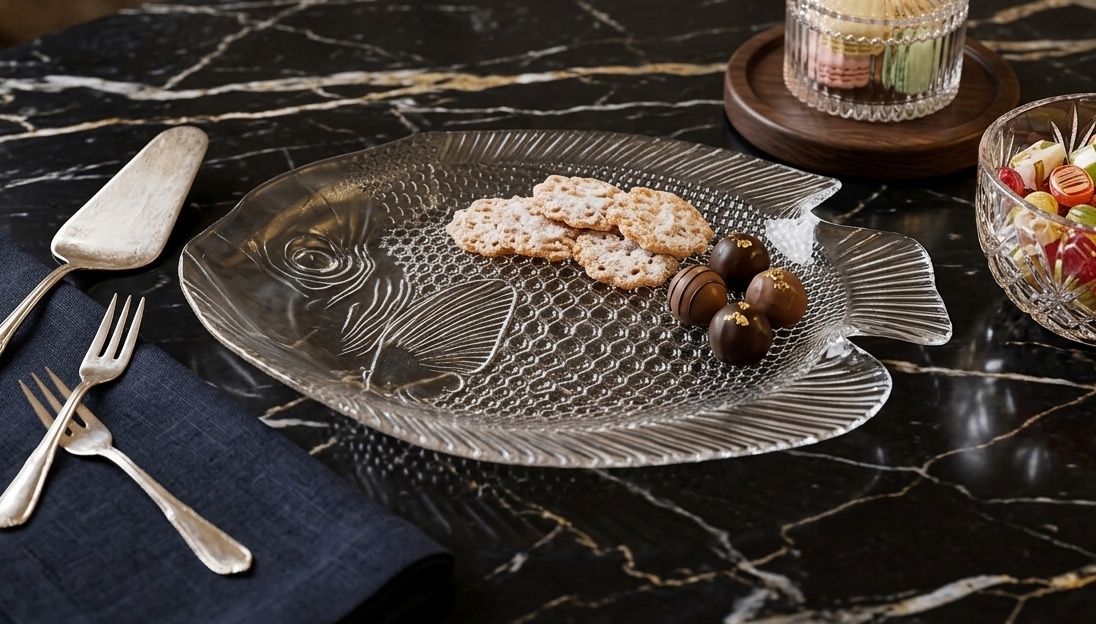The Gilded Fin Platter