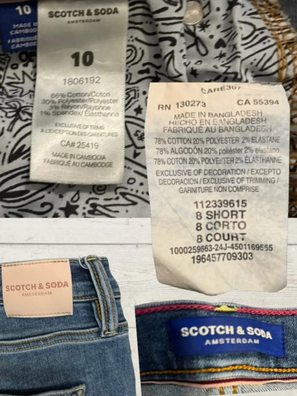 Scotch & Soda Amsterdam Jeans – Size 10 – Stretch Denim - photo 4