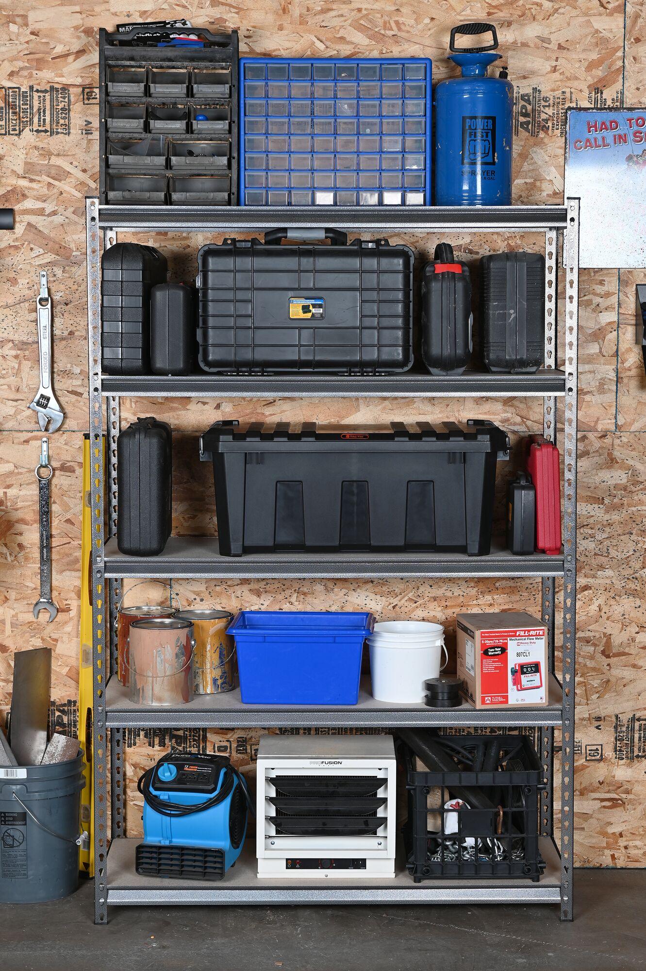 5-Shelf Steel Shelving Unit - photo 2
