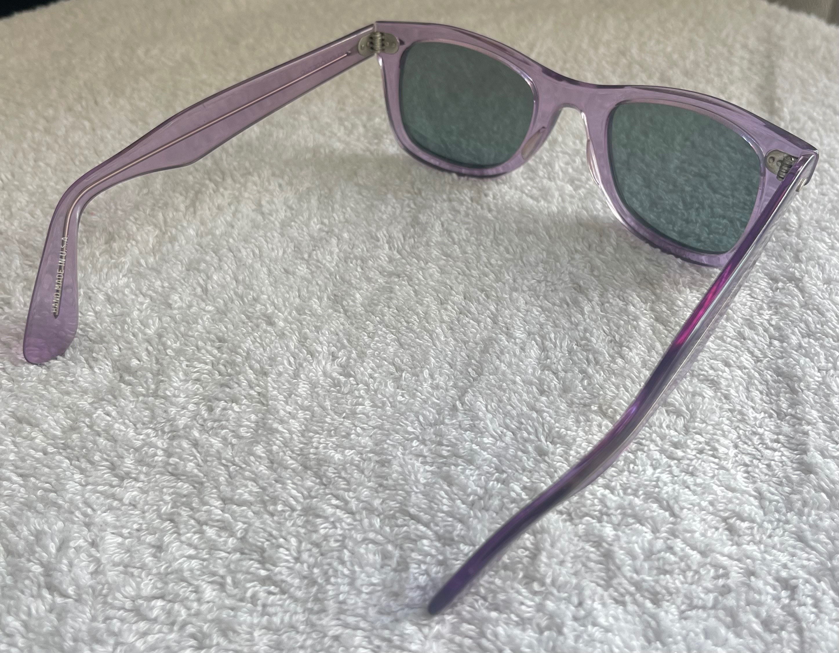 Vintage Henry Grethel Translucent Purple Frames Only (USA) - photo 4