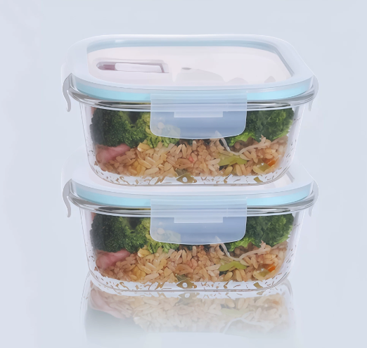 Small Covered Sealed Fresh-keeping Food Bowl Glass bowl