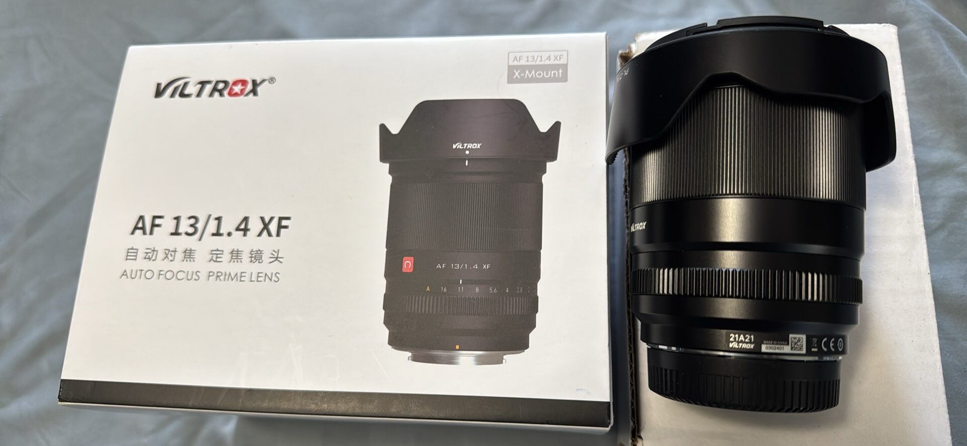 LNIB - VILTROX AF 13mm f/1.4 XF Prime Lens for Fuji X-Mount - photo 4