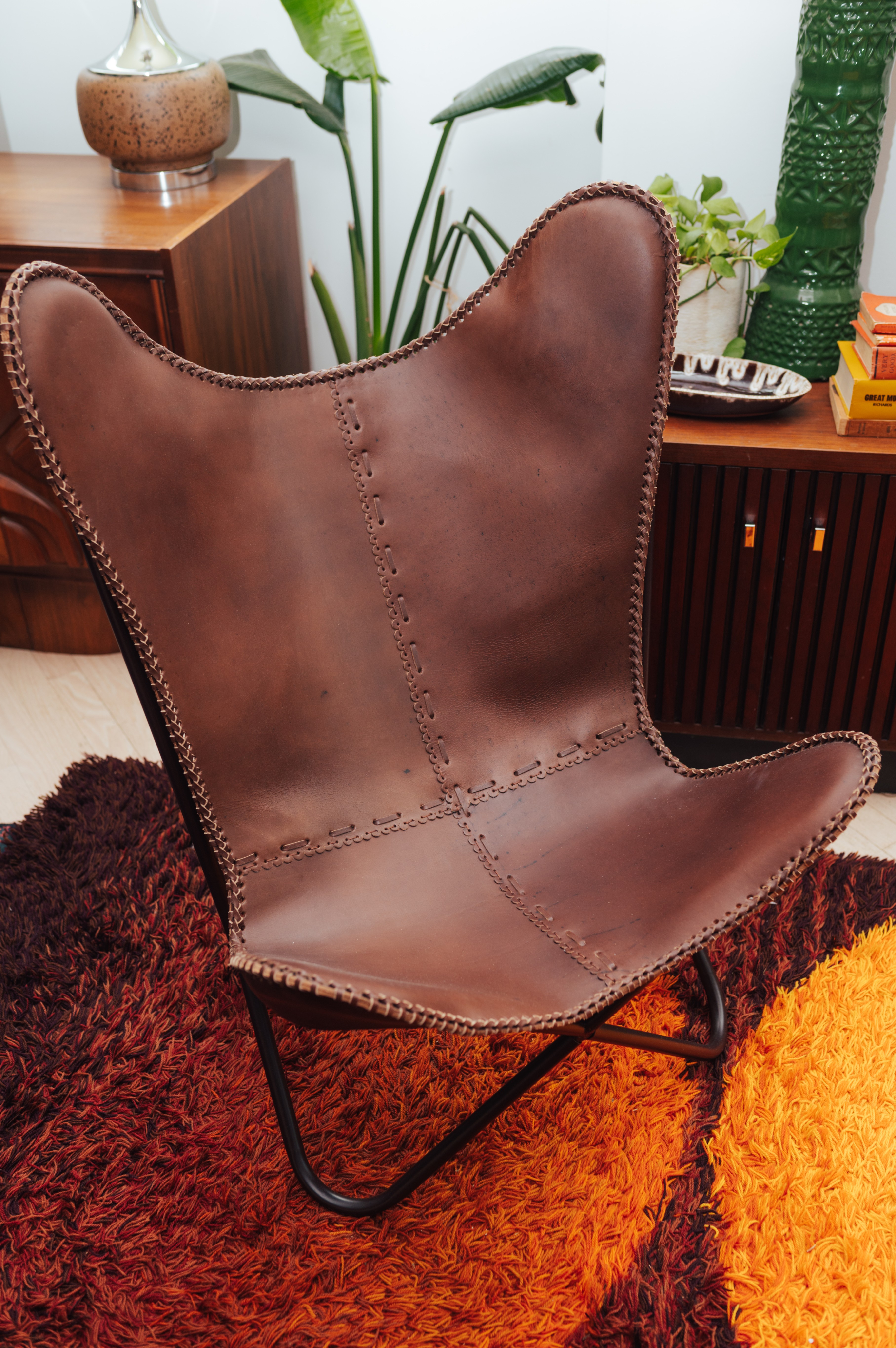 Leather Butterfly Chair - photo 2