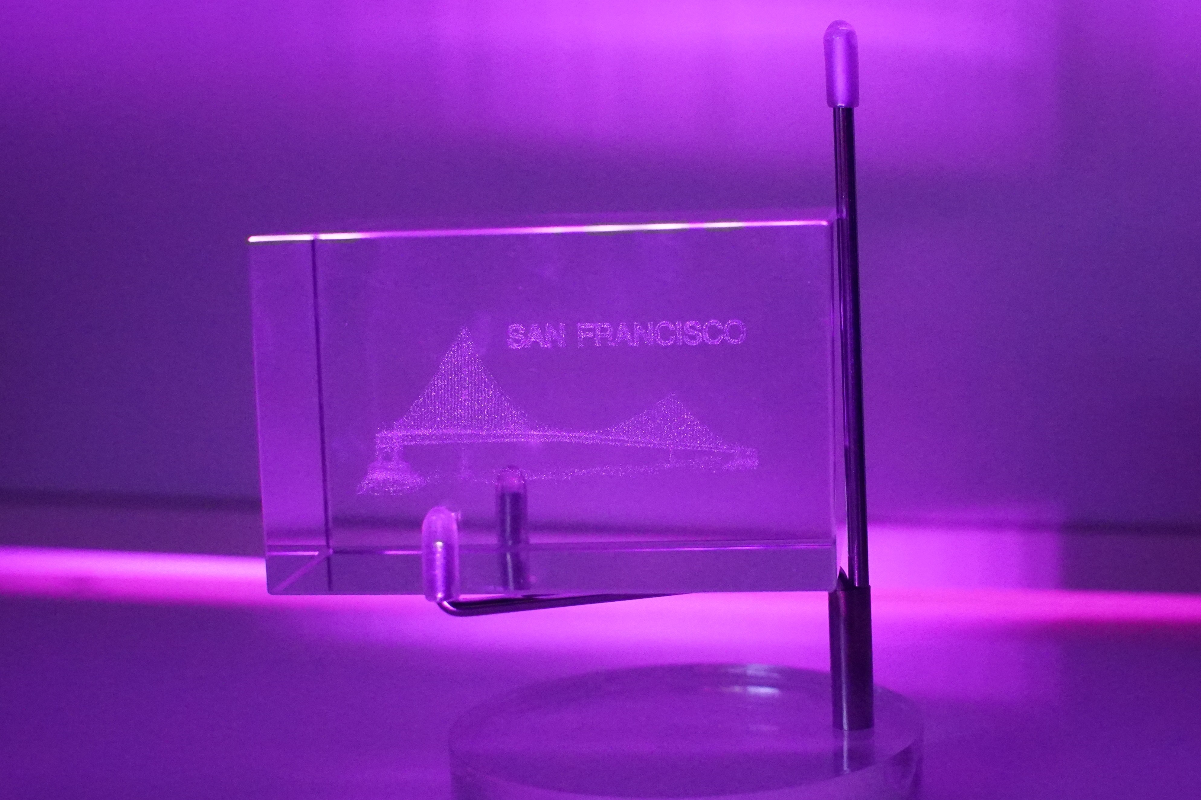 San Francisco Crystal Etching - photo 3