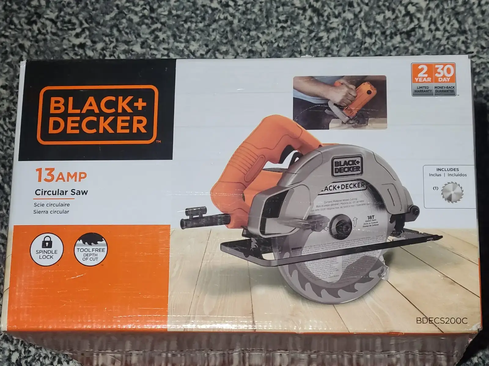 🔥🔥BrandNew BLACK DECKER 13 amp 7 1/4-inch Circular Saw
