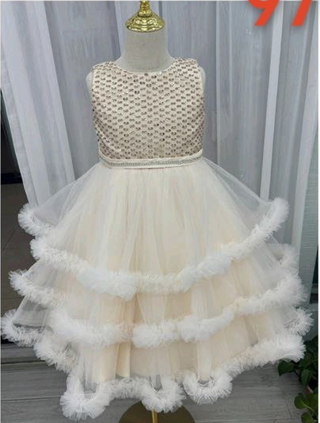 Girls Sequin Tulle Dress :9708 - photo 2