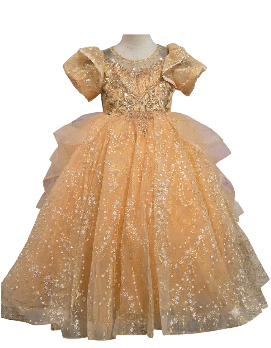 Girls Formal Gown - Style 008-1