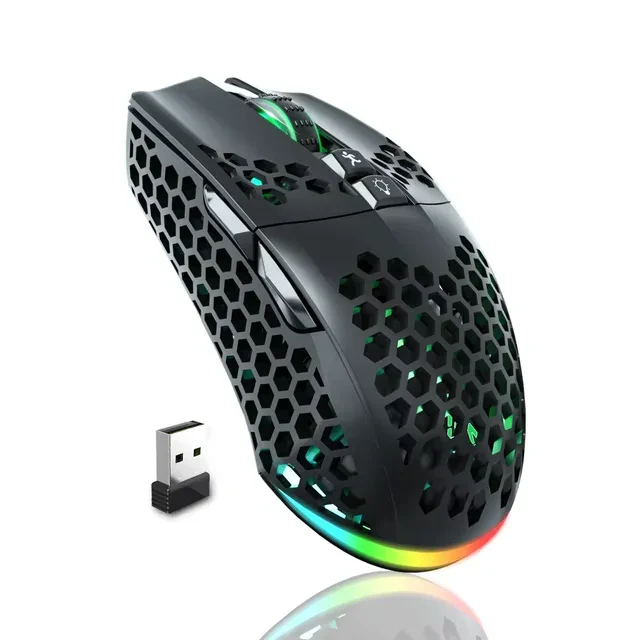 Solakaka SM600 Tri-Mode Wireless Gaming Mouse RGB I – New Sealed