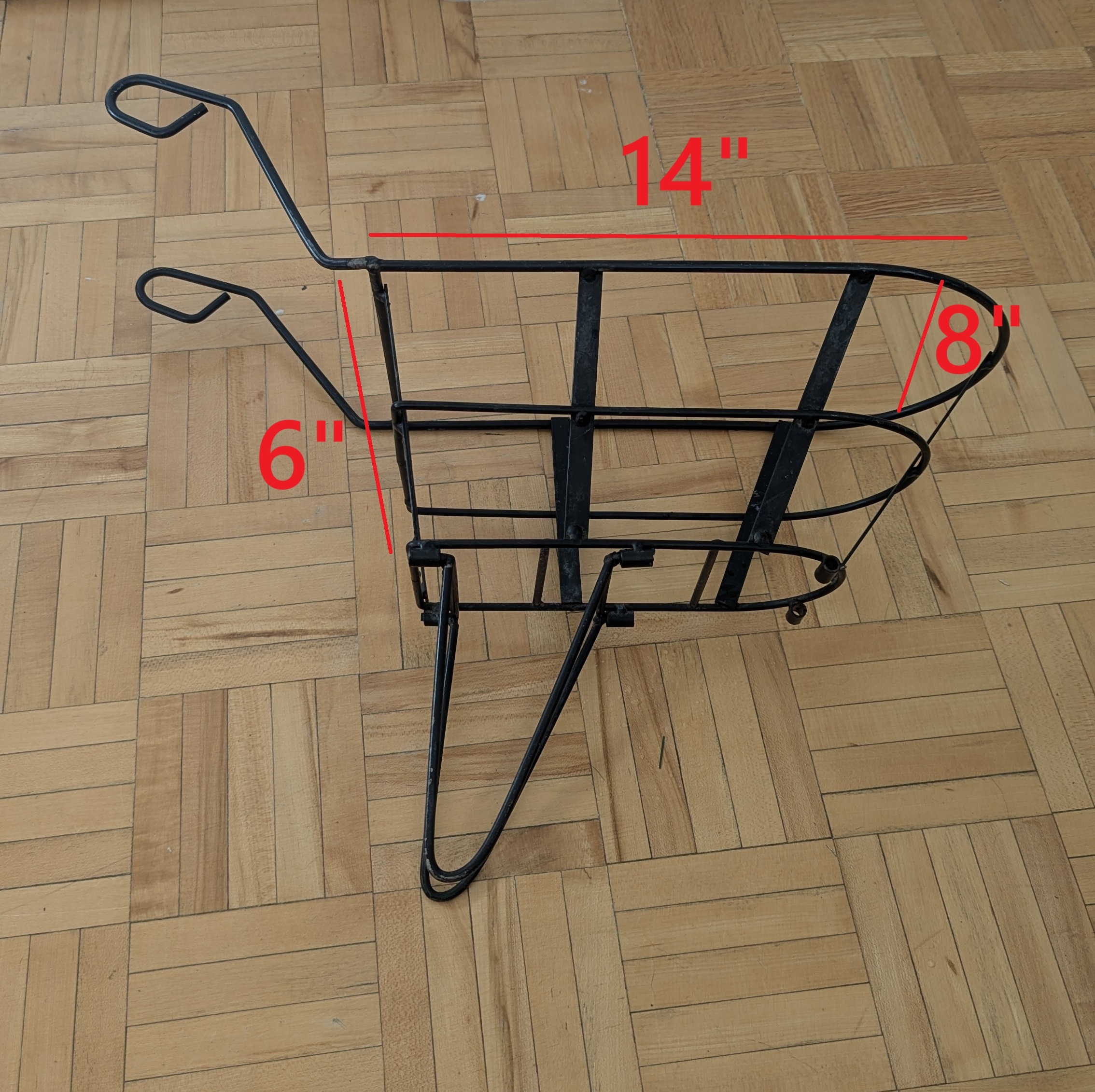 Rear\Front Bicycle Bike Rack, Basket Wire rack for bike