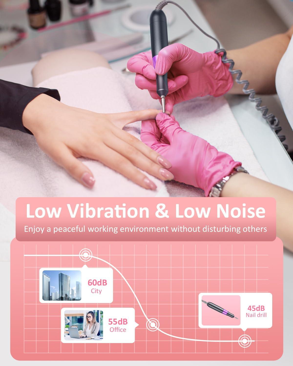 Professional Electric Nail Drill Machine - 35000RPM - photo 5