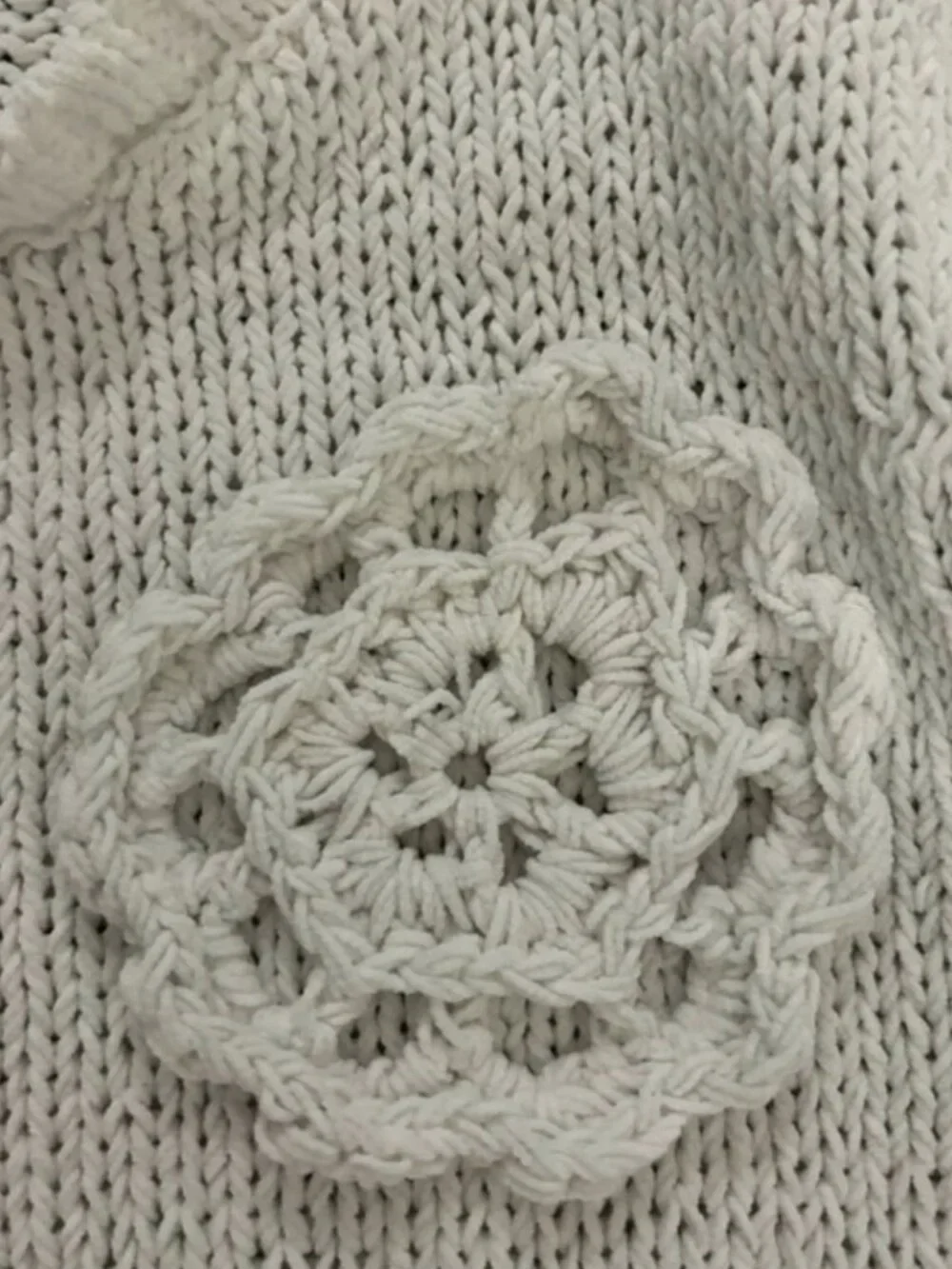Joie Floral Knit Top – Size Medium - photo 2