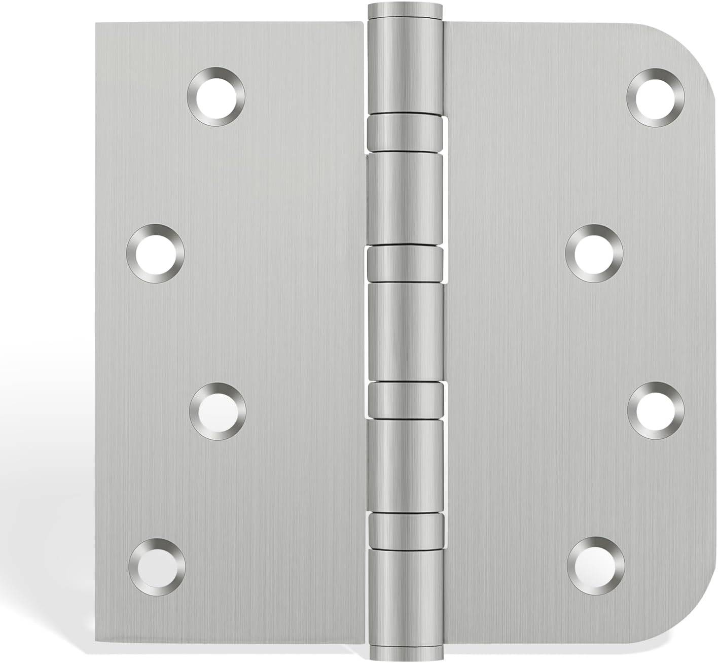 6 Pack 4 x 4 Inches Ball Bearing Satin Nickel Door Hinges - photo 4