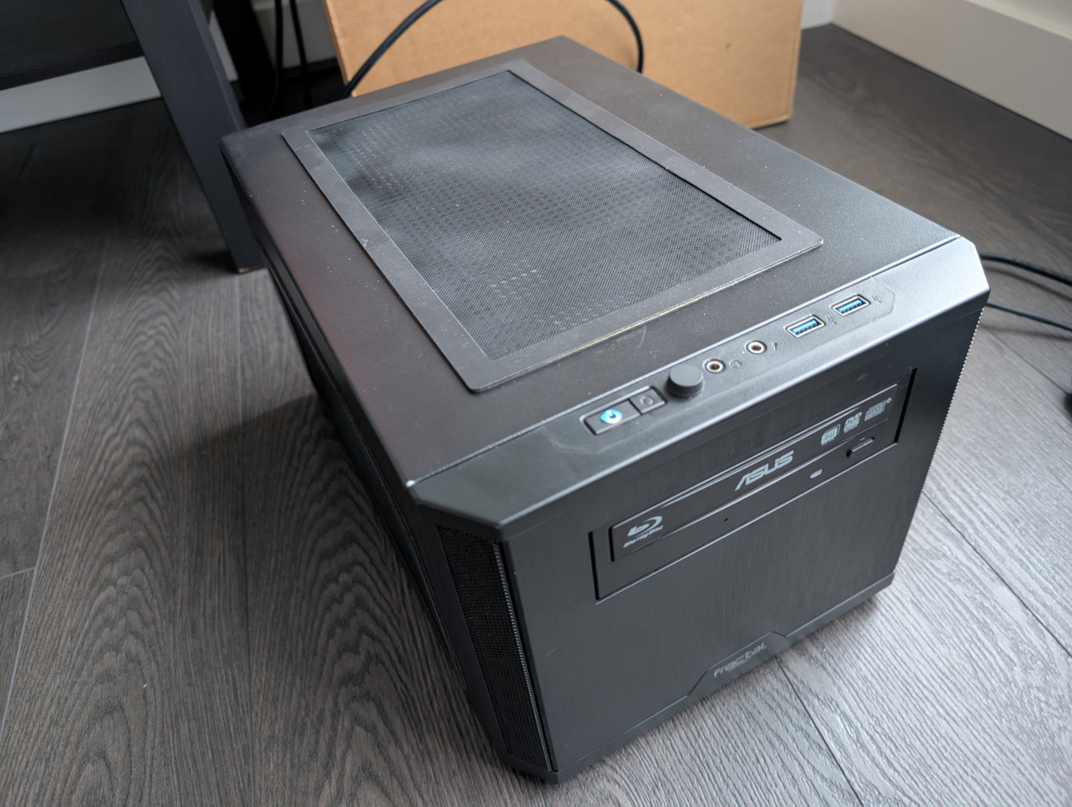 Mini-ITX computer, Intel Core i7-8700K 6C/12T, 16GB DDR4 RAM