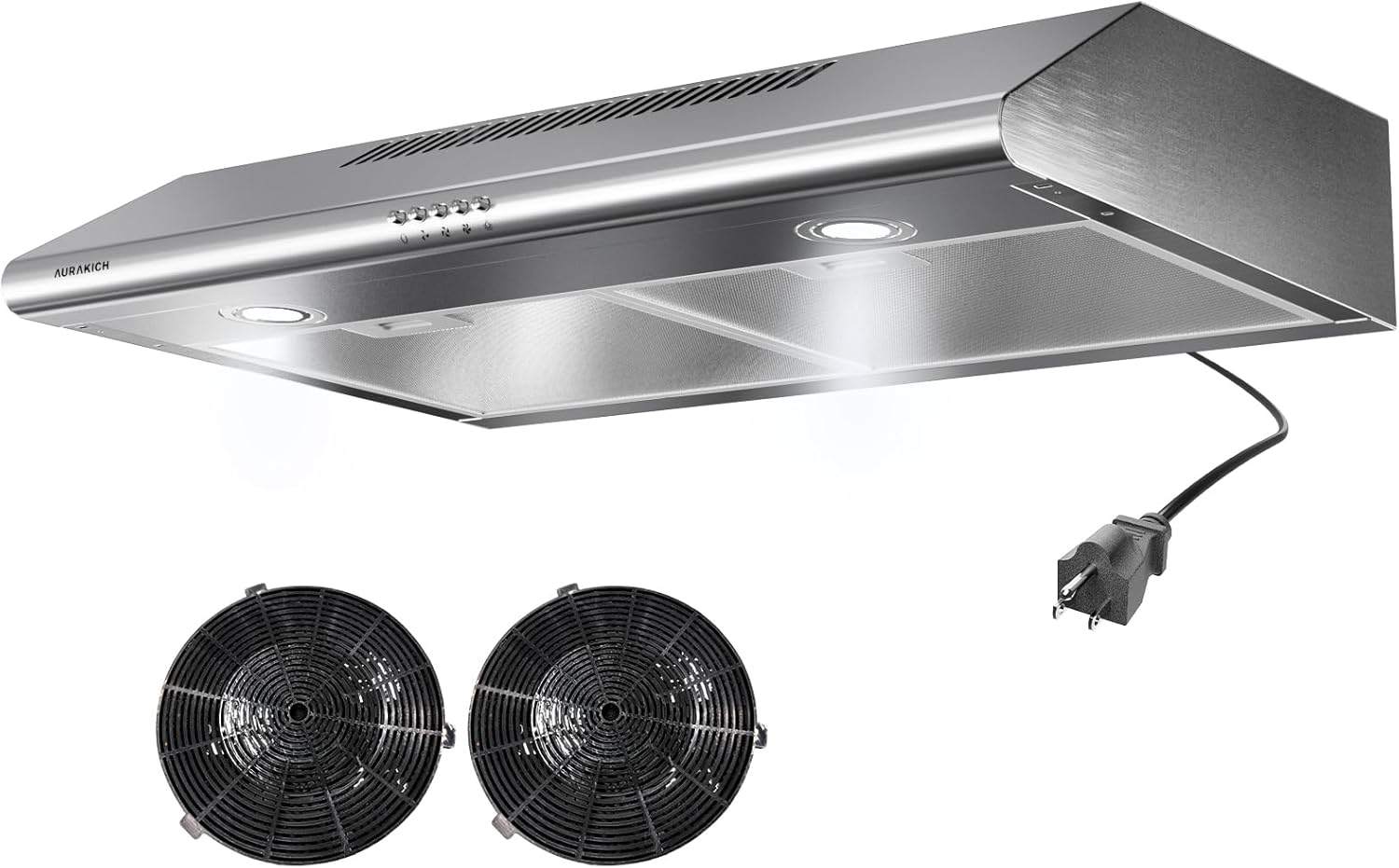 AURAKICH 30" Stainless Steel Under-Cabinet Range Hood - photo 3