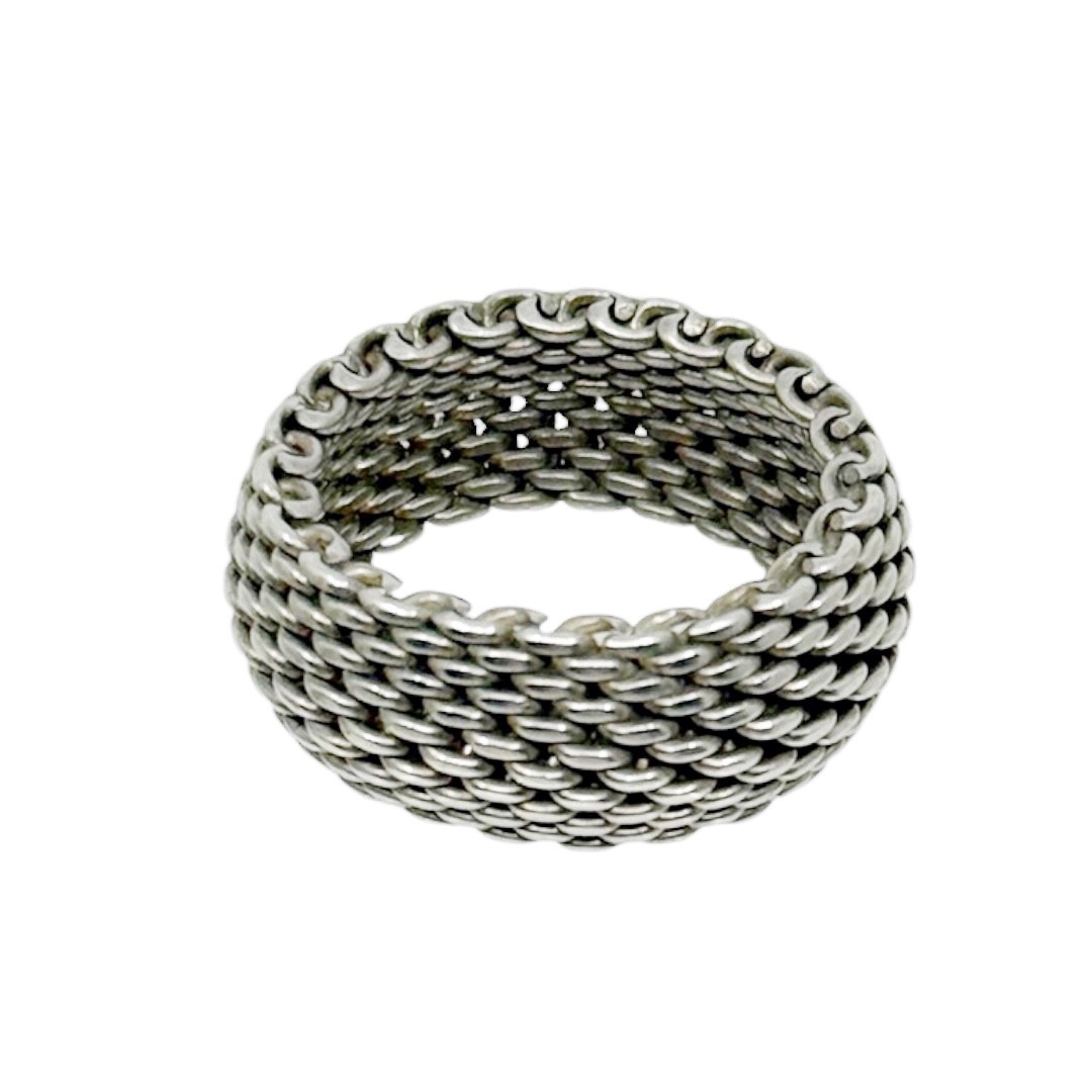 Tiffany & Co sterling silver somerset ring - GM1203 - photo 3