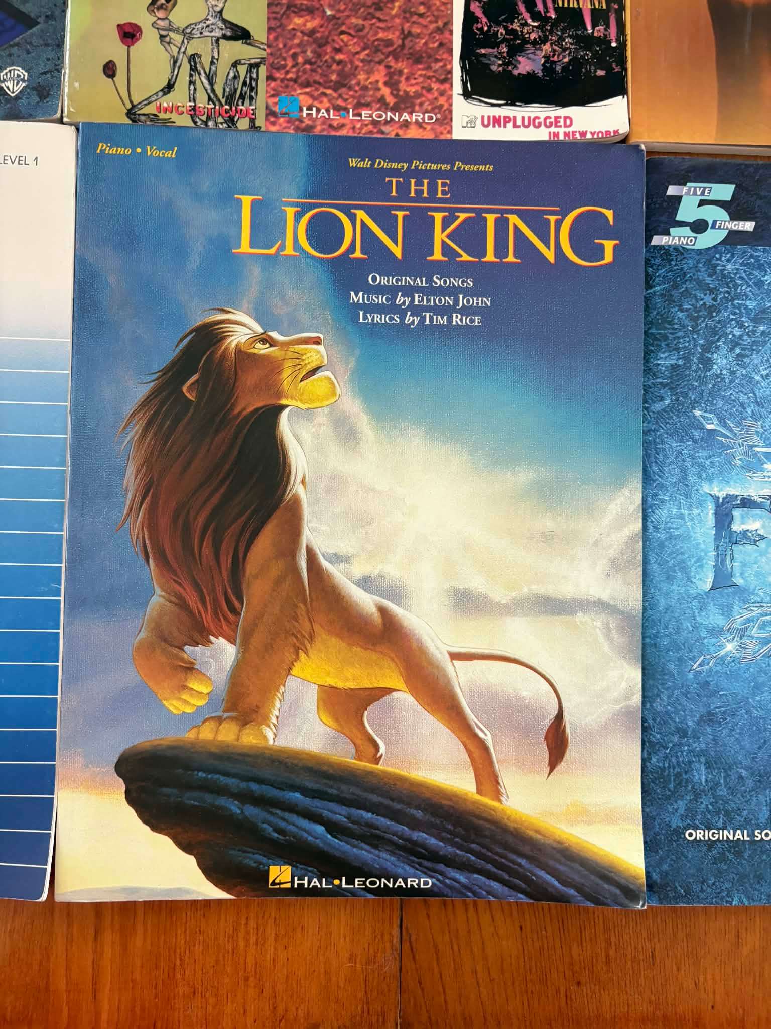 Variety of piano books - Frozen, Glee, Lion King and more - photo 5