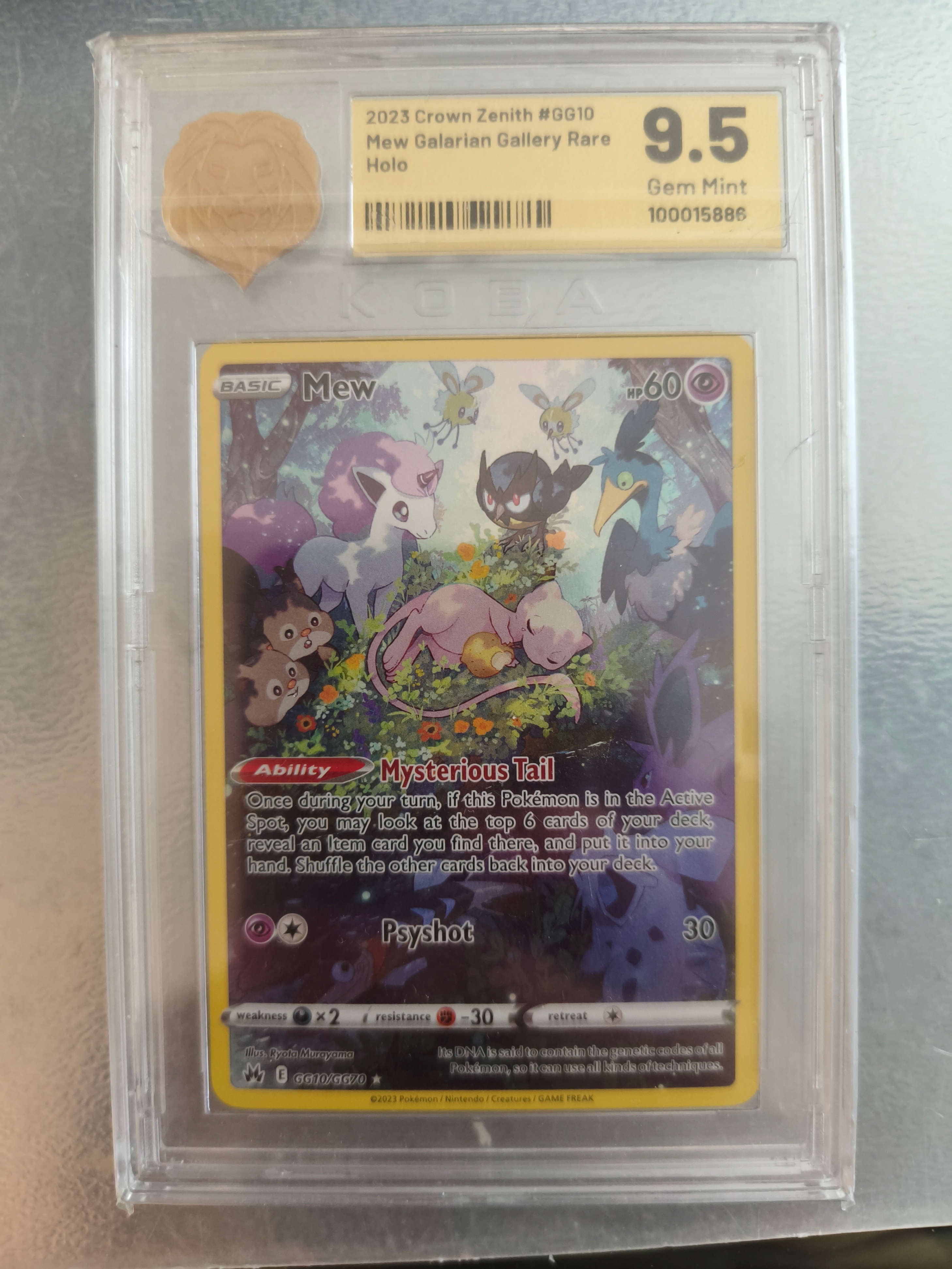 GEM MINT MEW GALARIAN