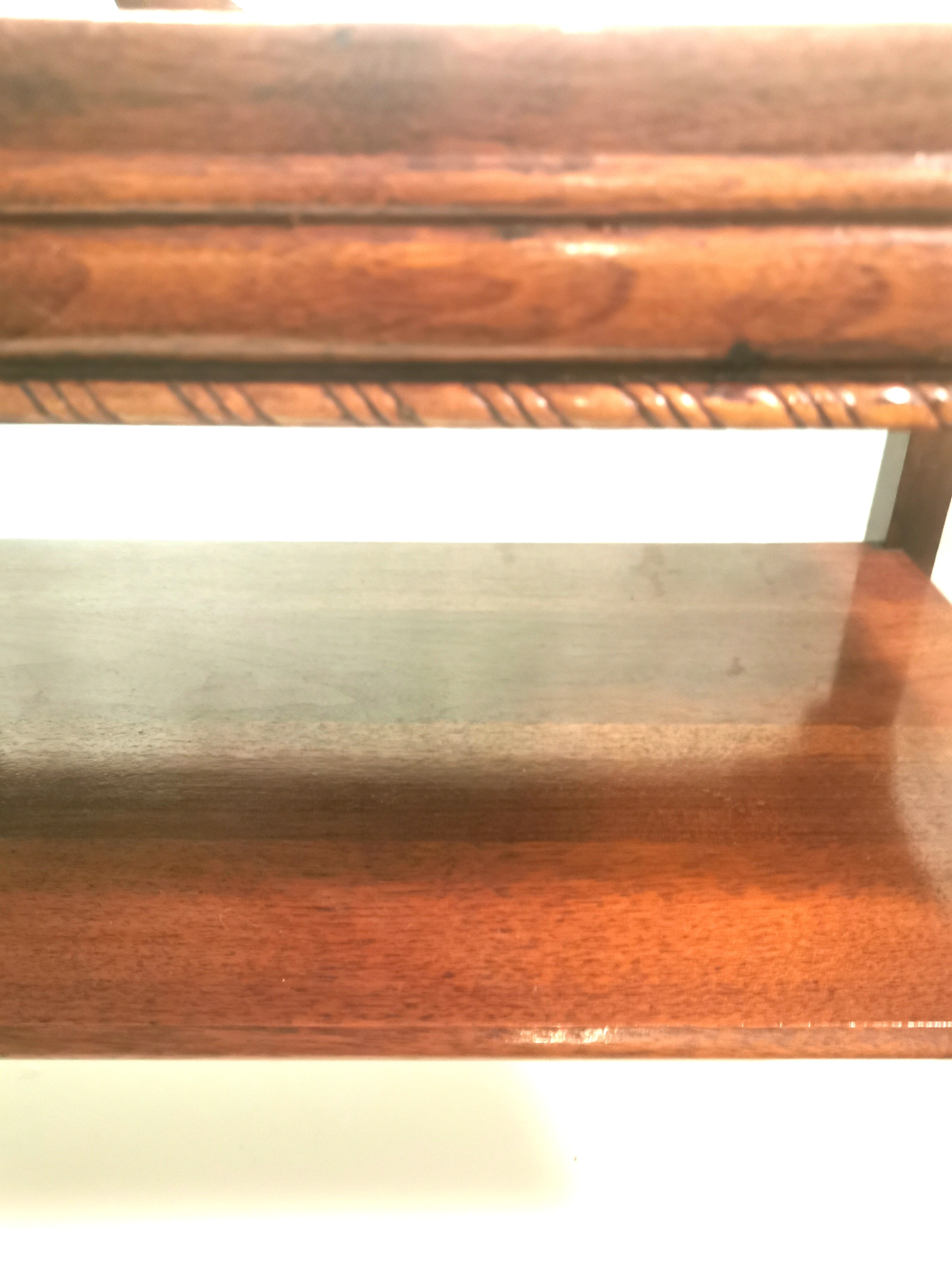 1940s Classic Mahogany 2 Tier Step Table - photo 5
