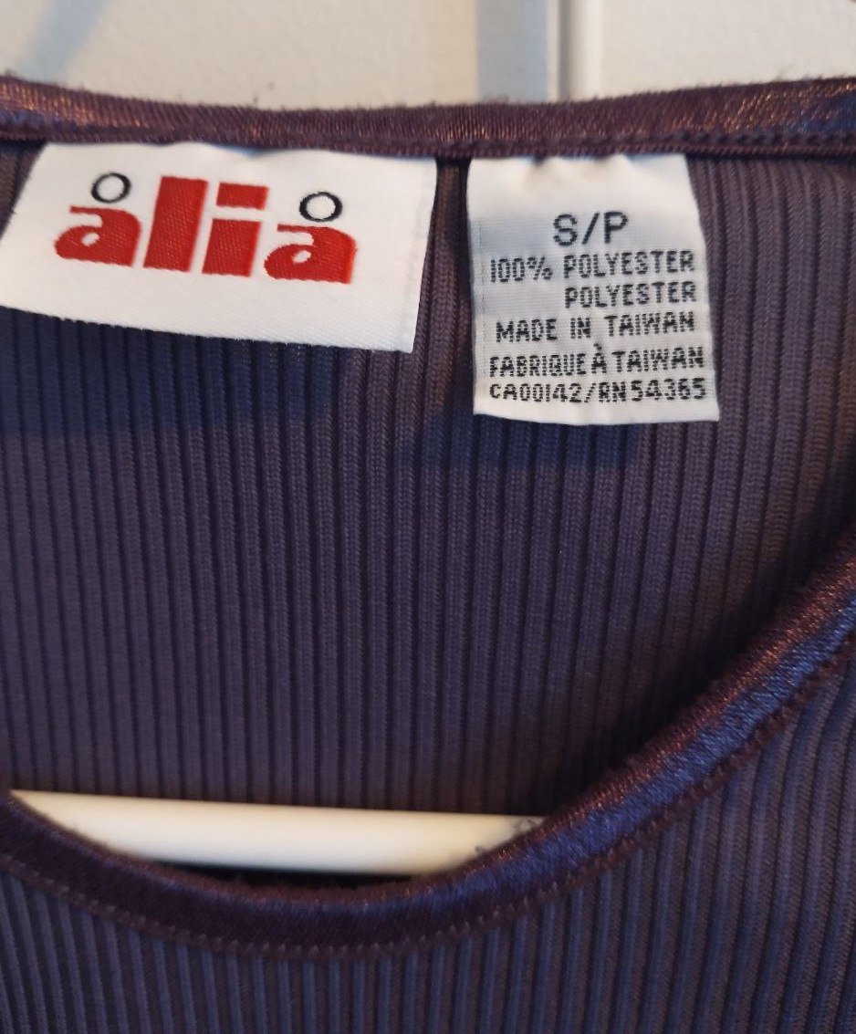 Vintage Alia Purple Shirt - photo 5