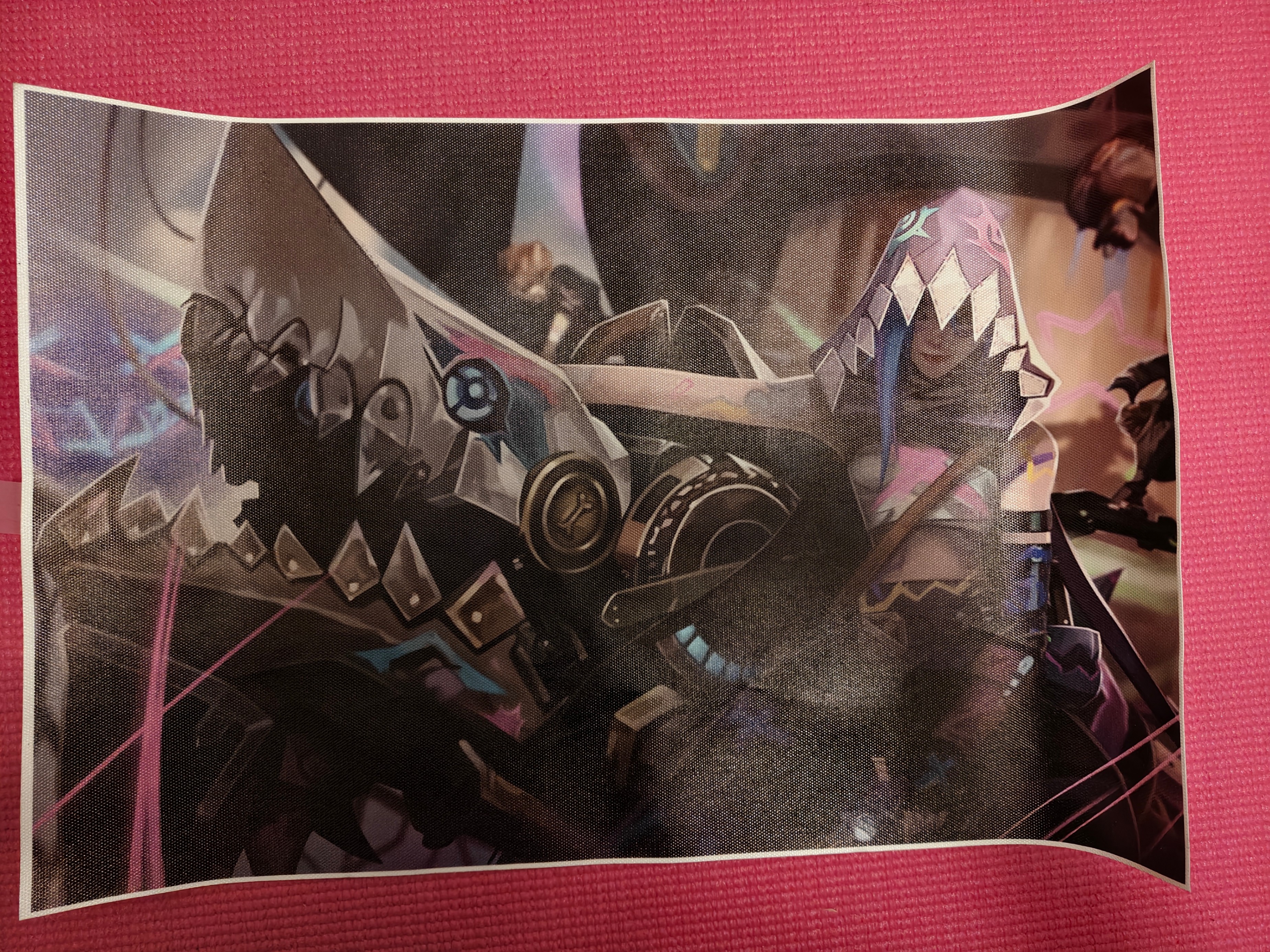Anime Poster, Inspired by Jinx from Arcane