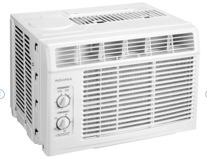 Insignia 2‑in‑1 Window Air Conditioner – 5000 BTU