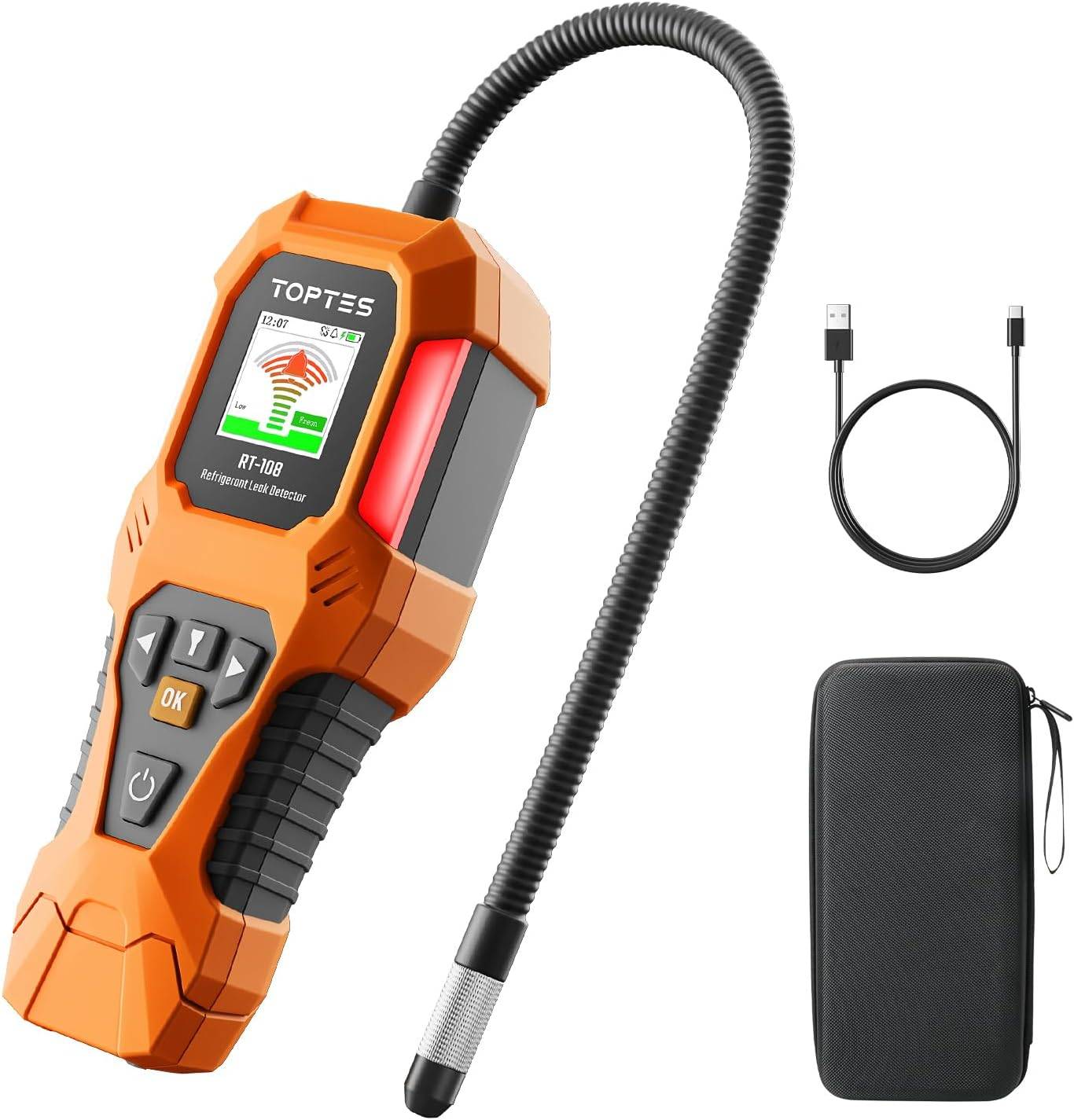 TOPTES RT-108 REFRIGERANT LEAK DETECTOR