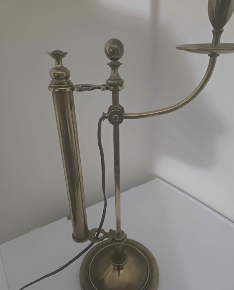 Vintage Brass Table Lamp - photo 4