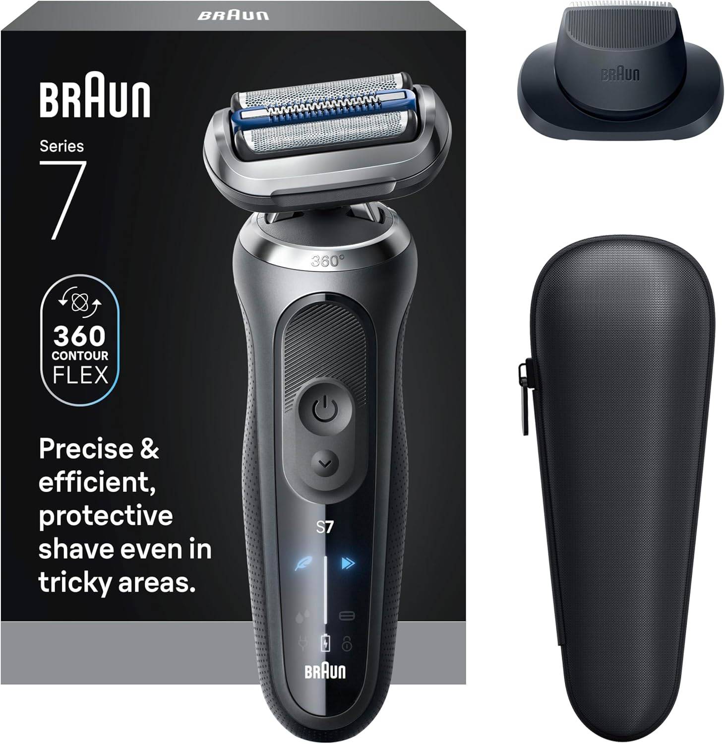 Braun Foil Shaver, Shavers for Men, Series 7, Model 7120s - photo 5