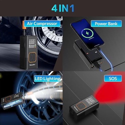 4-in-1 Portable Air Compressor - photo 5