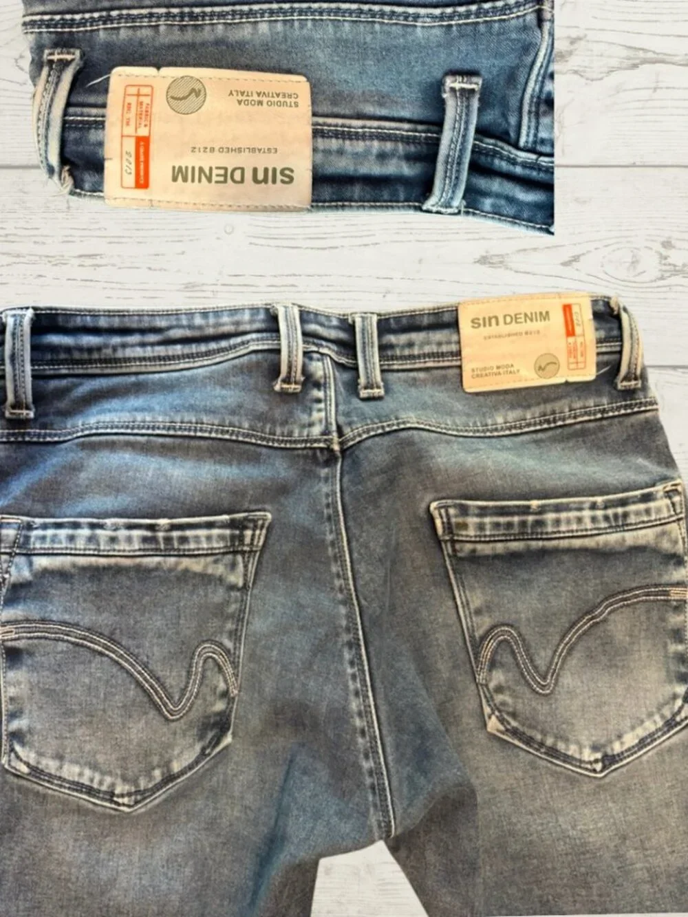 SIN Denim Danzel Skinny Jeans – Size 32/33 - photo 5