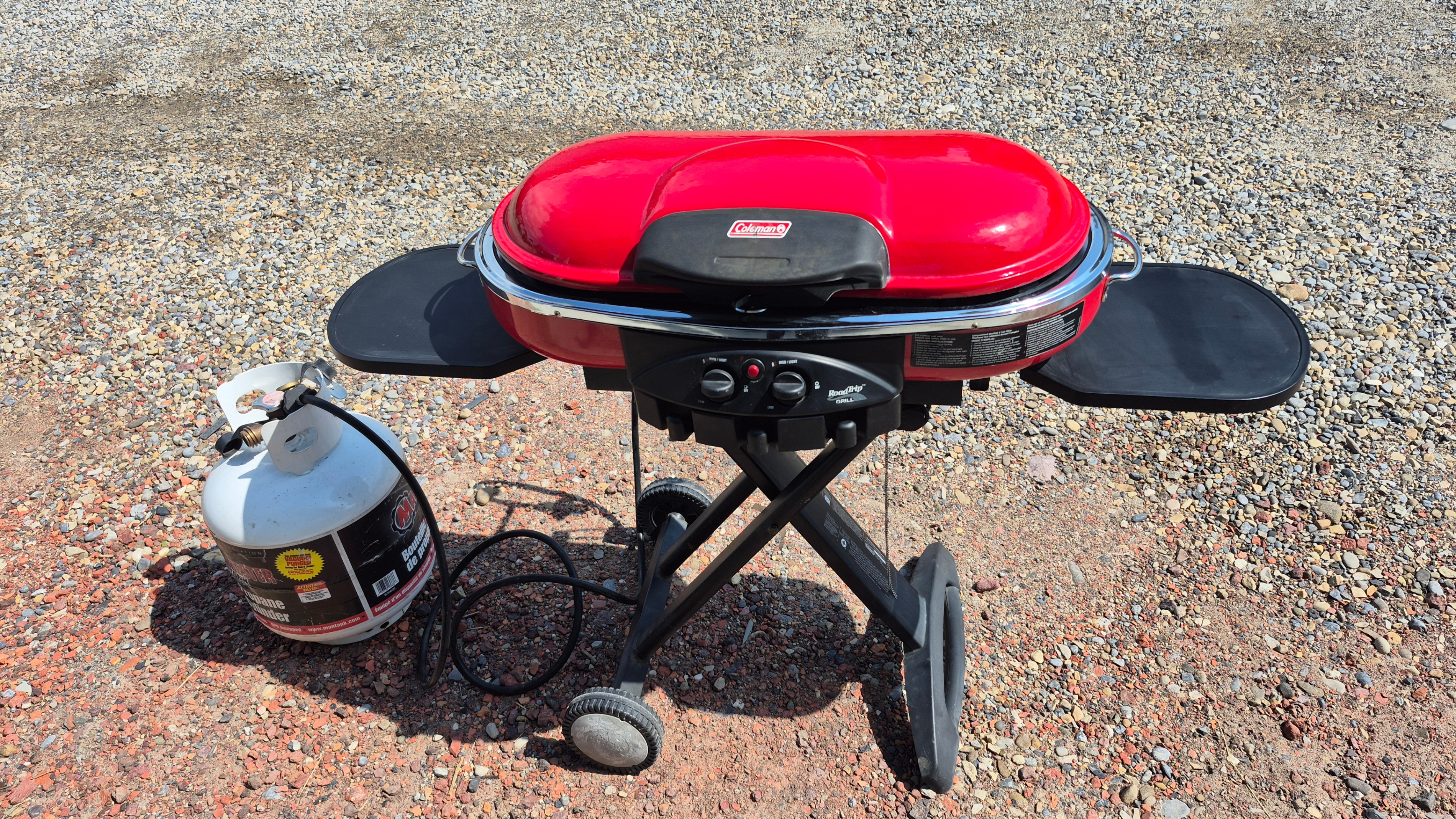 Coleman RoadTrip Propane Grill with Propane Tank