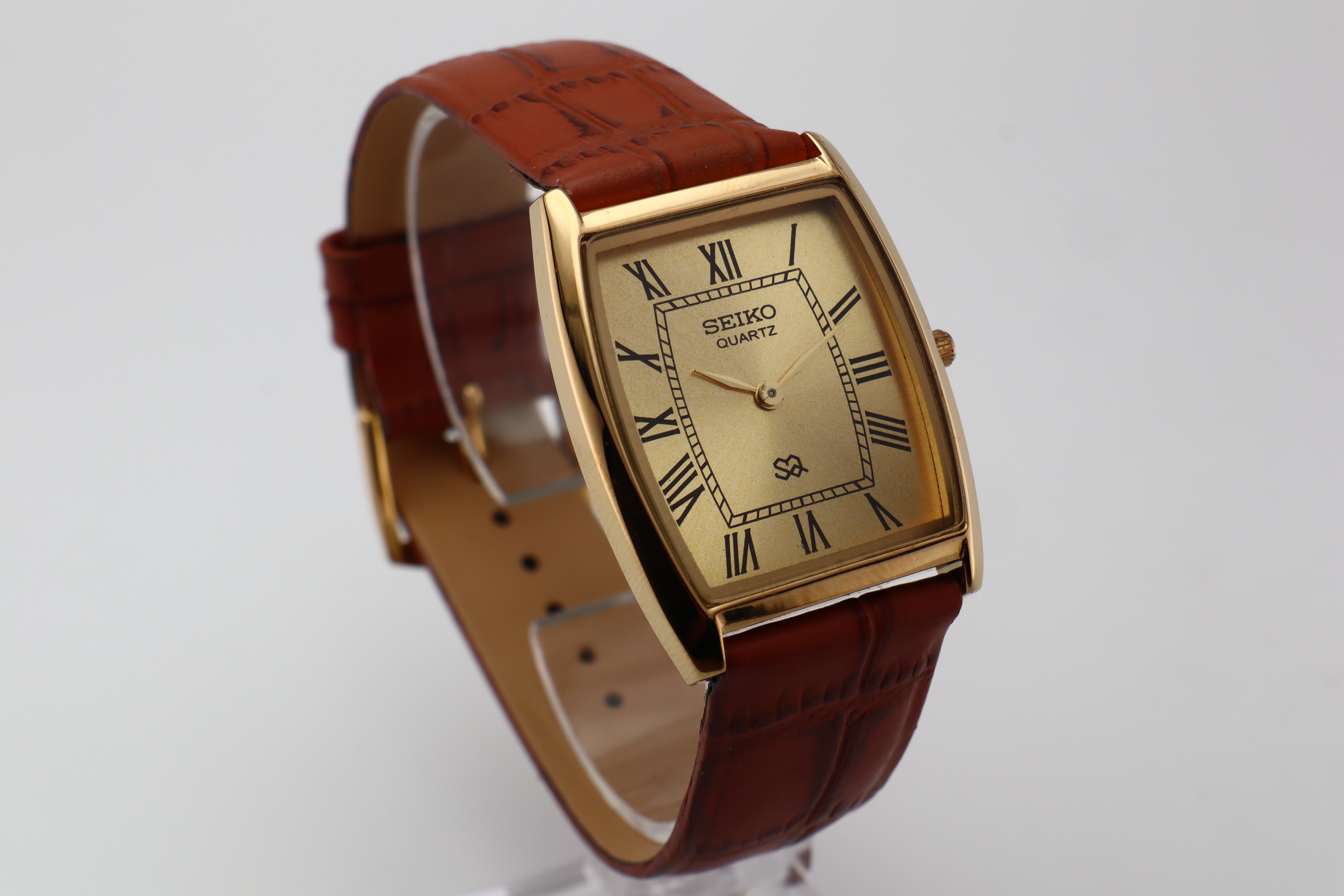 Refurbished Vintage Barrel Tank Men’s Watch