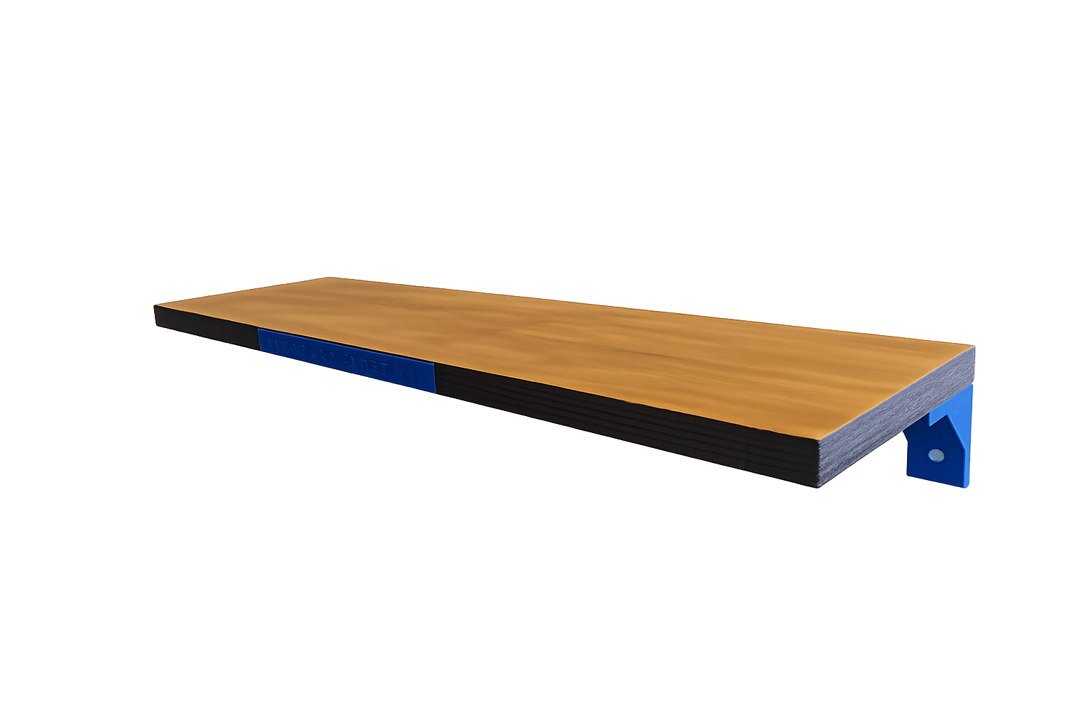 Handmade Floating Wall Shelf 24" – With Bluey Brackets $10