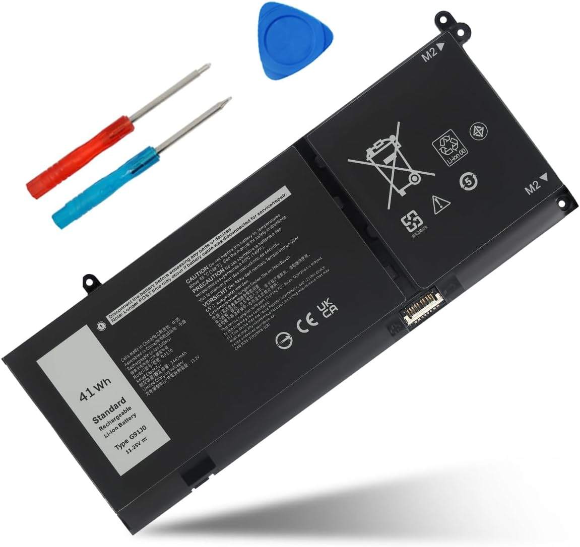 G91J0 41Wh Laptop Battery for Dell Inspiron Latitude Vostro